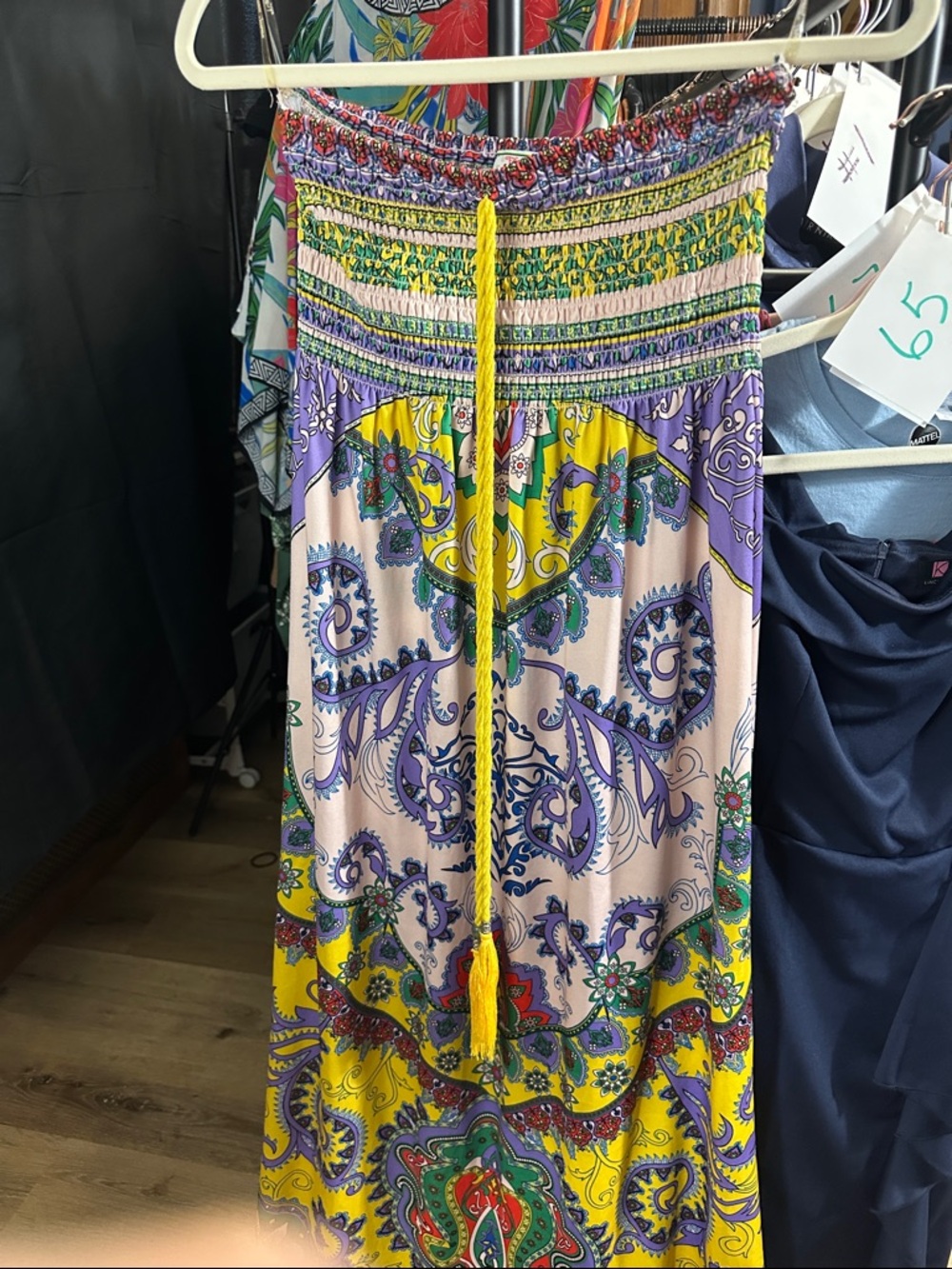 64. Strapless Sundress